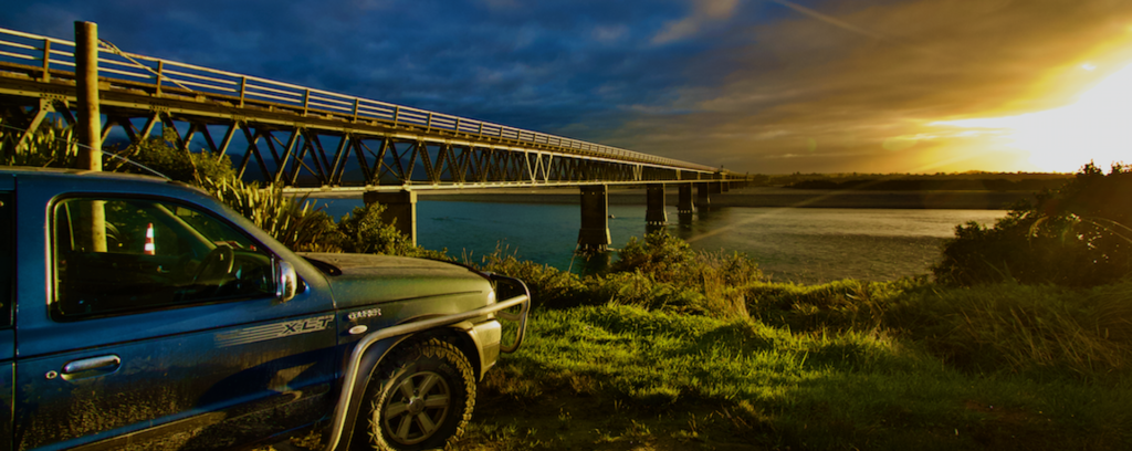 Haast River Bridge Copyright Southflyfisher, specialist fly fishing media and marketing company