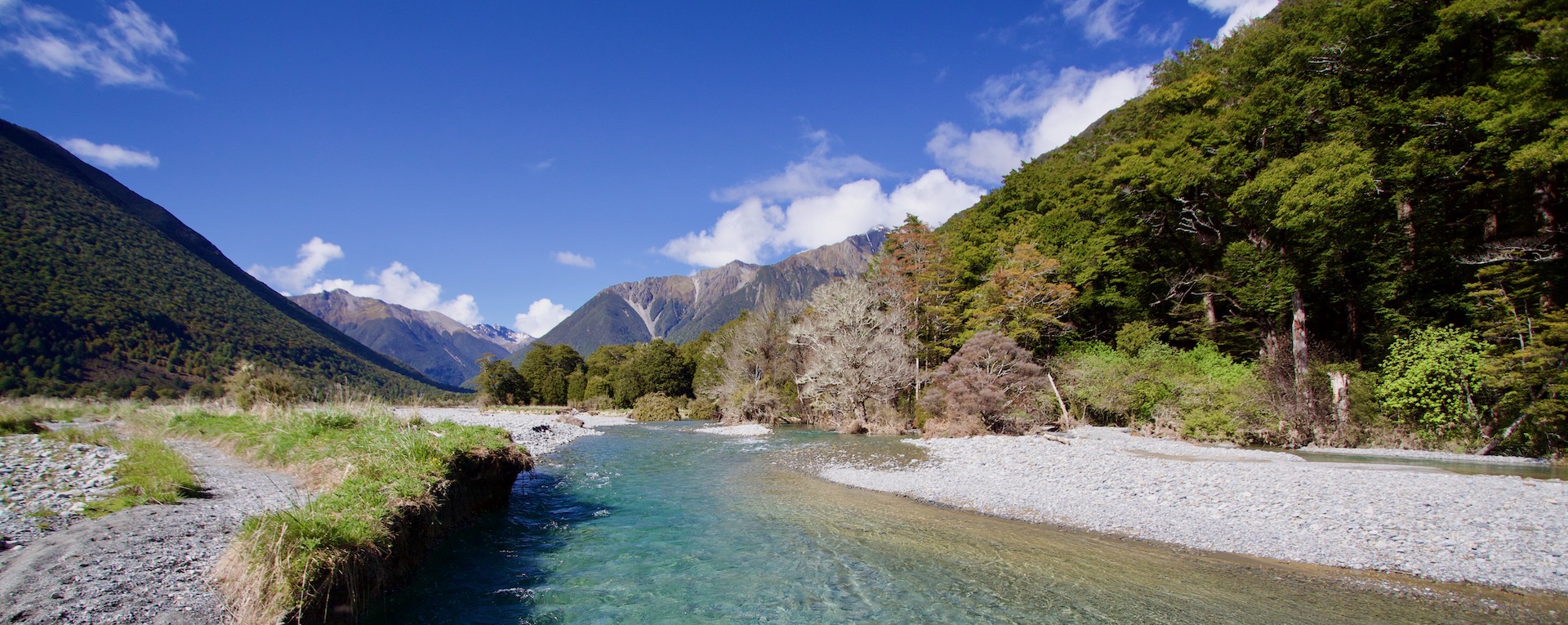 An example Designated Water Licence river in New Zealand